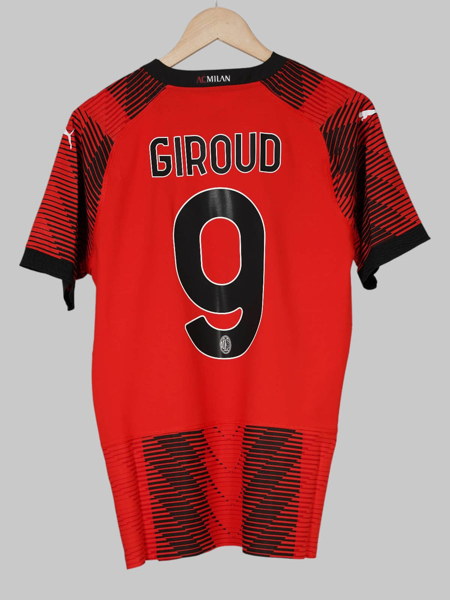 AC Milan Home Shirt Player Issue 2023/24 BNWT Giroud 9 (S)