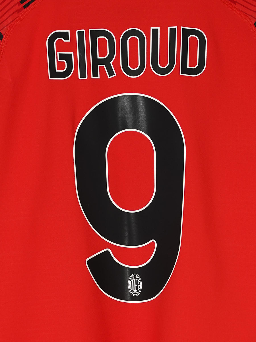 AC Milan Home Shirt Player Issue 2023/24 BNWT Giroud 9 (S)