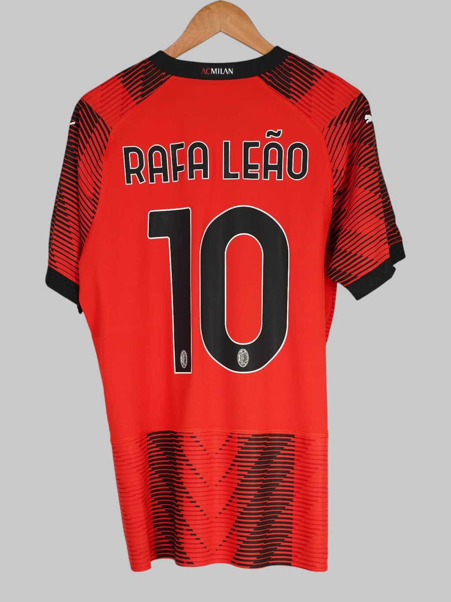 AC Milan Home Shirt Player Issue 2023/24 BNWT Rafa Leao 10 (L)