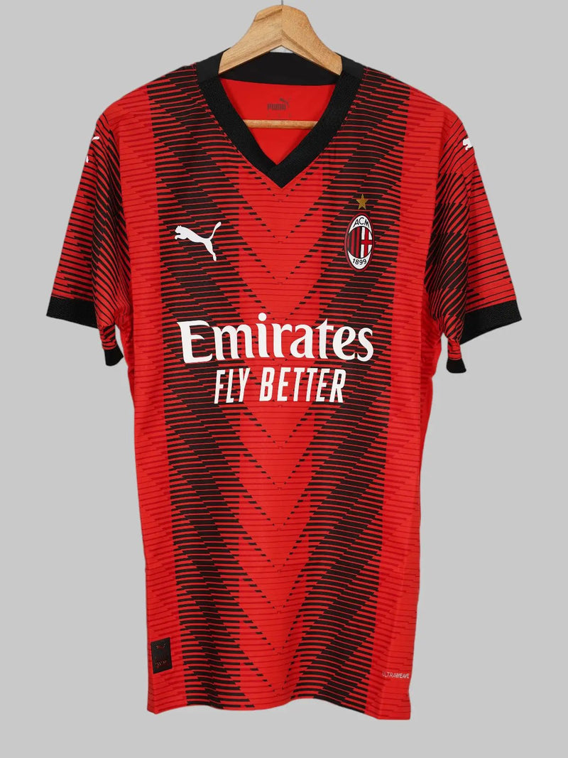 AC Milan Home Shirt Player Issue 2023/24 BNWT Rafa Leao 10 (M)
