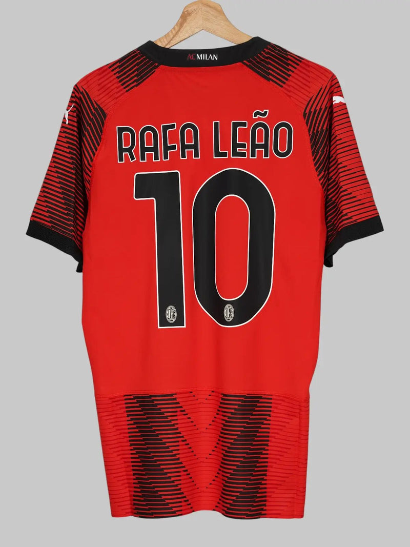 AC Milan Home Shirt Player Issue 2023/24 BNWT Rafa Leao 10 (M)