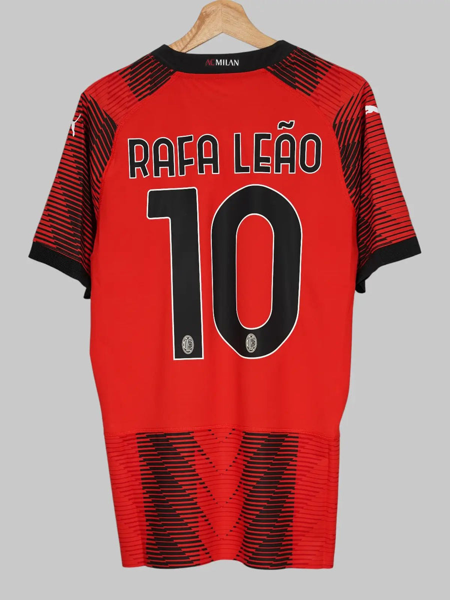 AC Milan Home Shirt Player Issue 2023/24 BNWT Rafa Leao 10 (M)