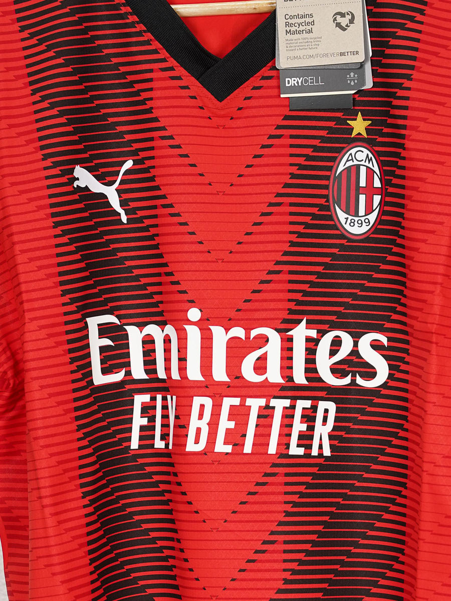 AC Milan Home Shirt Player Issue 2023/24 BNWT Rafa Leao 10 (XL)