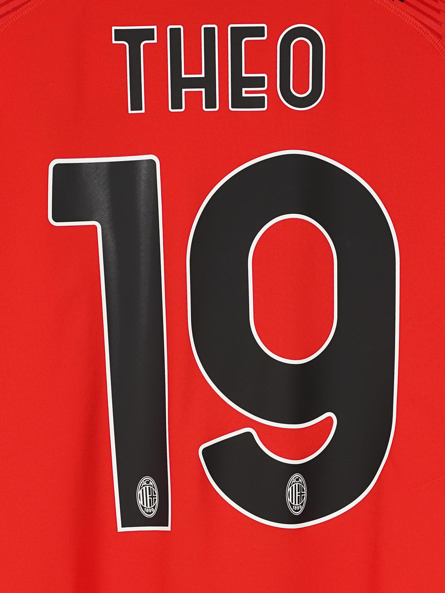 AC Milan Home Shirt Player Issue 2023/24 BNWT Theo 19 (XXL)