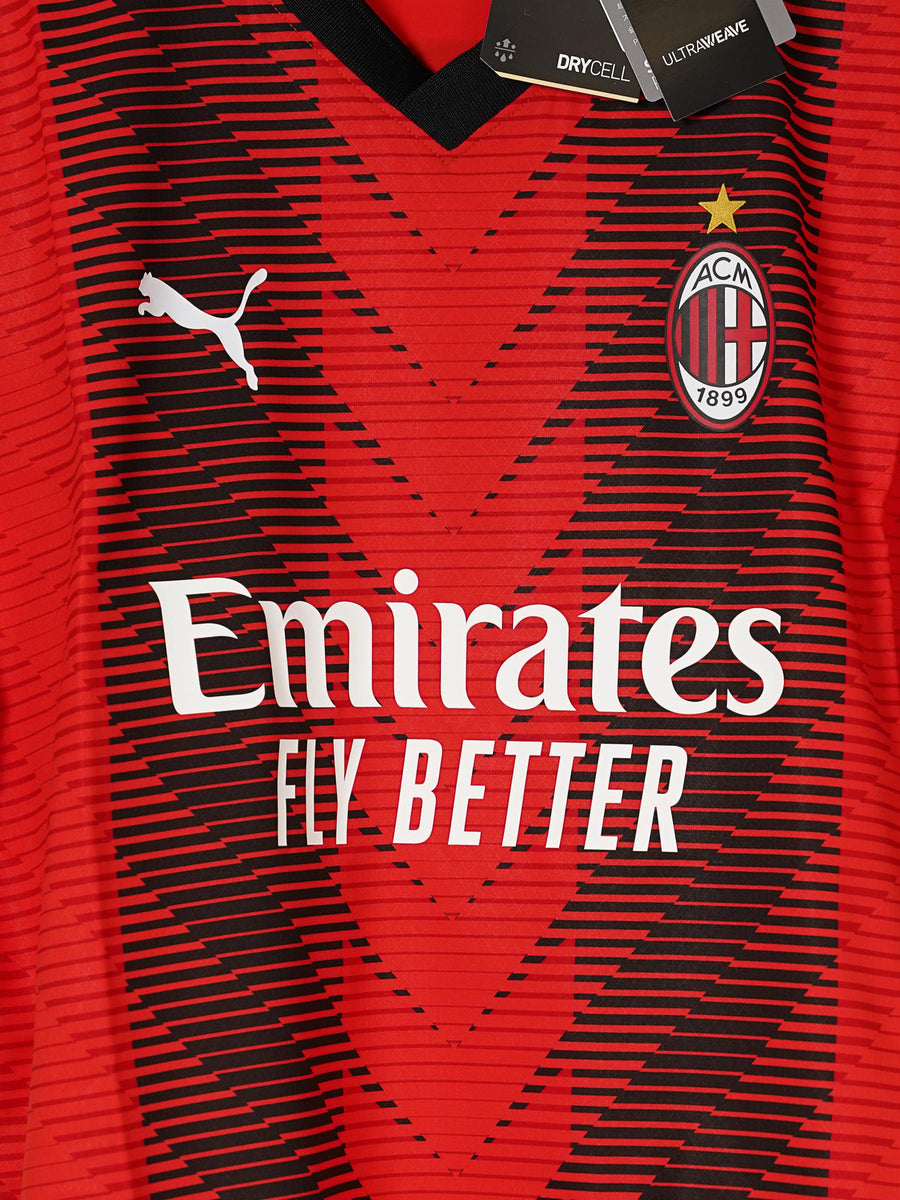 AC Milan Home Shirt Player Issue 2023/24 BNWT Tomori 23 (XL)