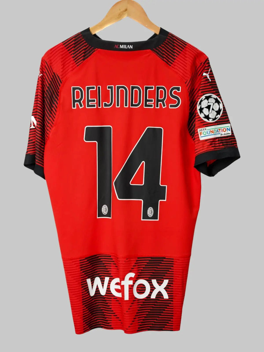 AC Milan Home Shirt Player Issue 2023/24 Reijnders 14 (XL)