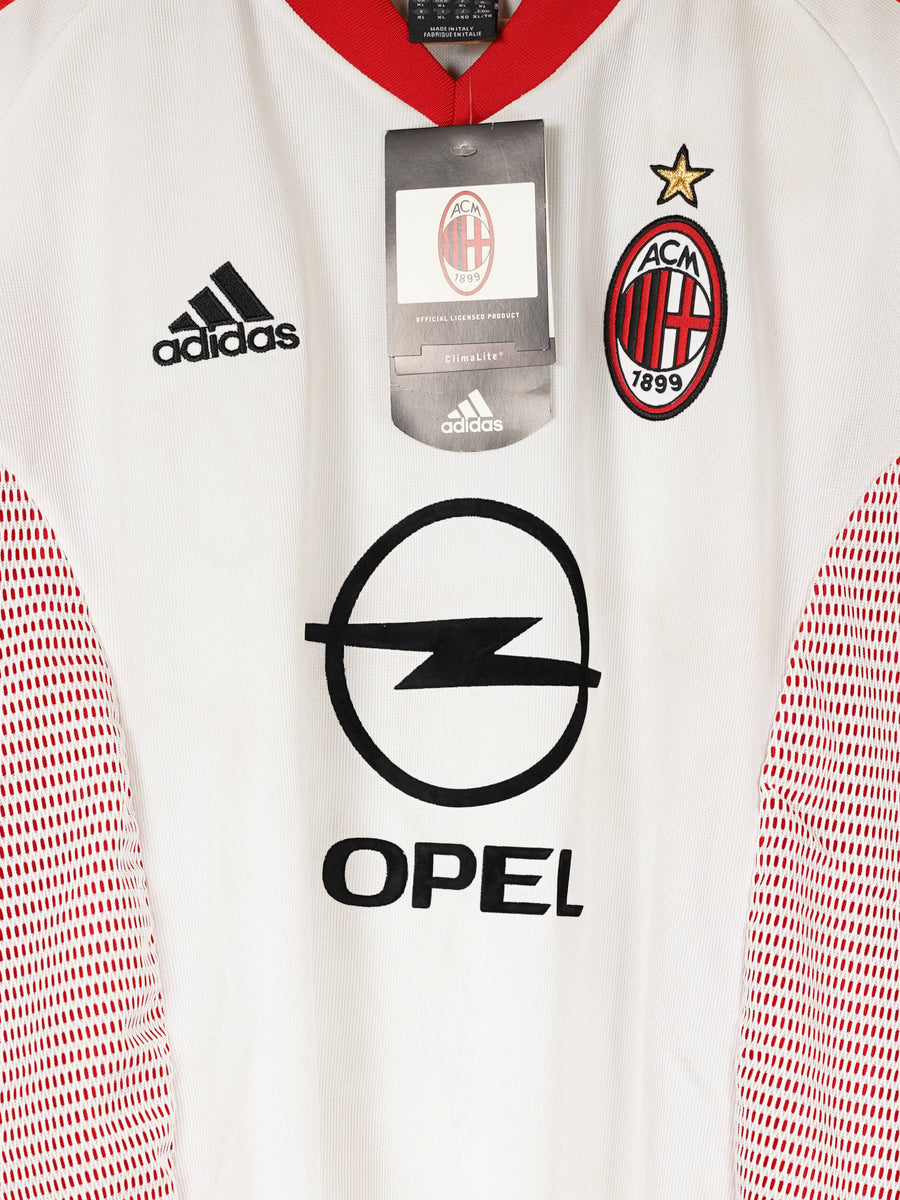 AC Milan Signed Away Shirt 2002/3 Laursen 24 BNWT (XL)