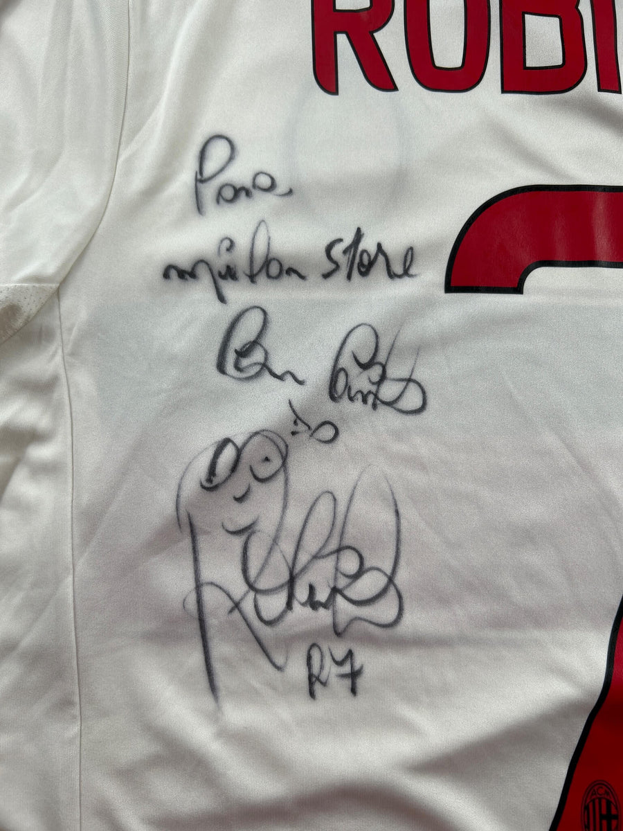 AC Milan Signed Away Shirt 2012/13 Robinho 7 (XL)