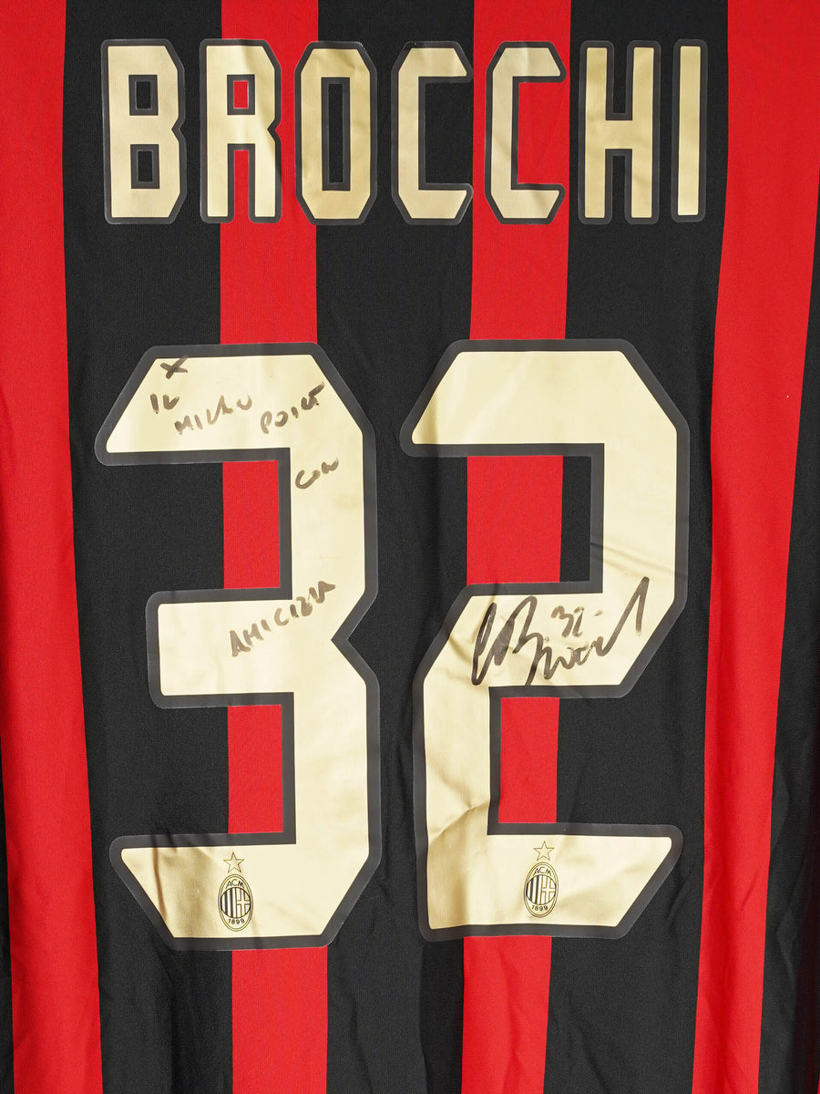 AC Milan Signed Home Shirt 2006/7 Brochi 32 BNWT (XL)