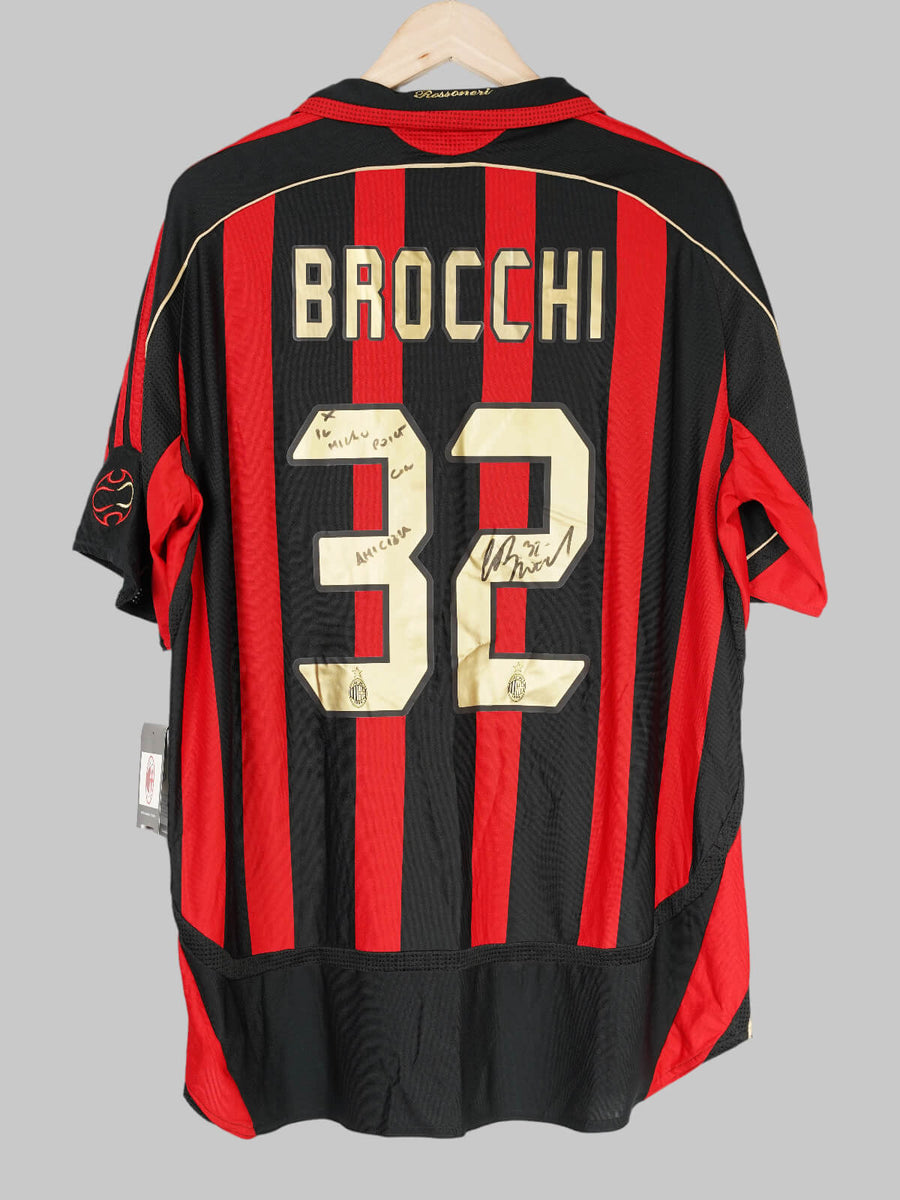 AC Milan Signed Home Shirt 2006/7 Brochi 32 BNWT (XL)