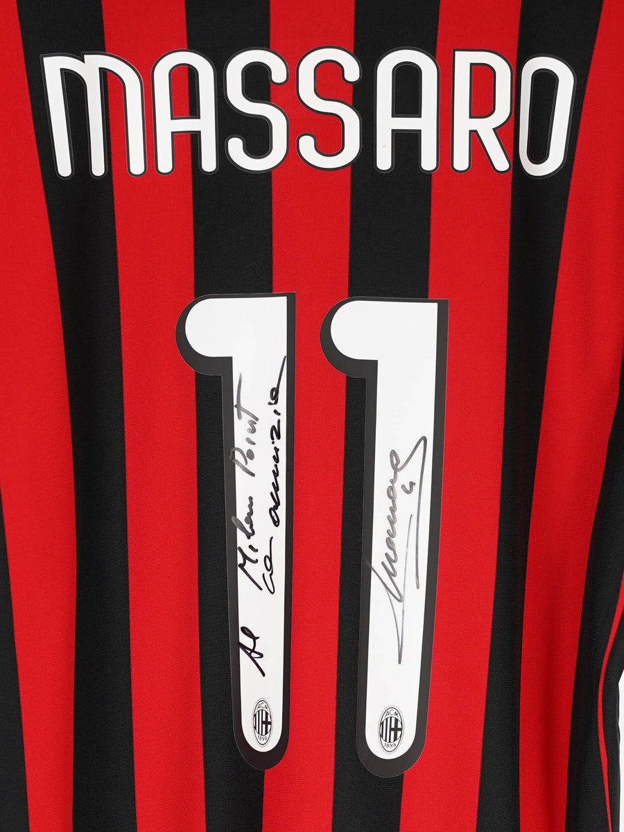 AC Milan Signed Home Shirt 2009/10 Massaro 11 BNWT (XL)