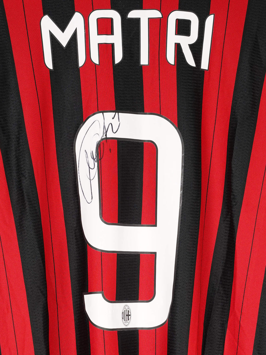 AC Milan Signed Home Shirt 2013/14 Matri 9 (L)