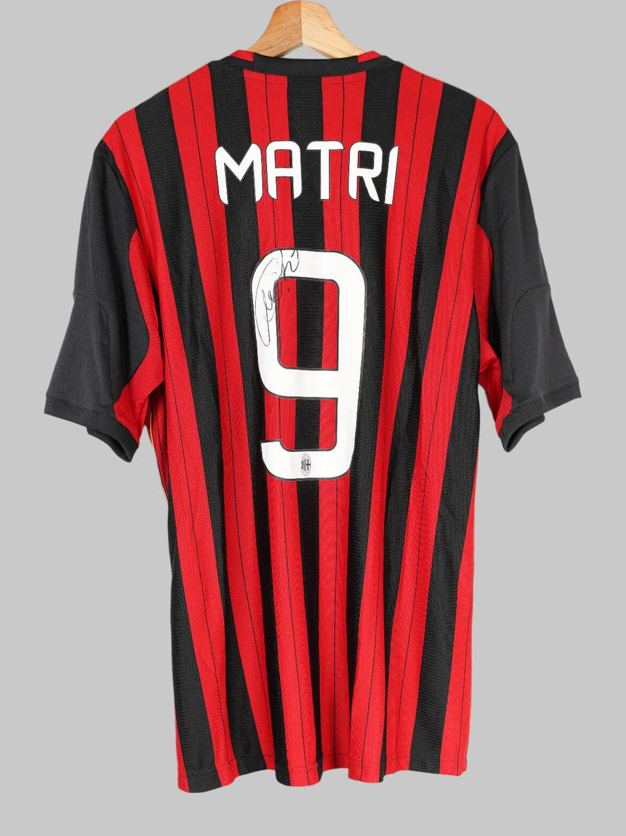 AC Milan Signed Home Shirt 2013/14 Matri 9 (L)