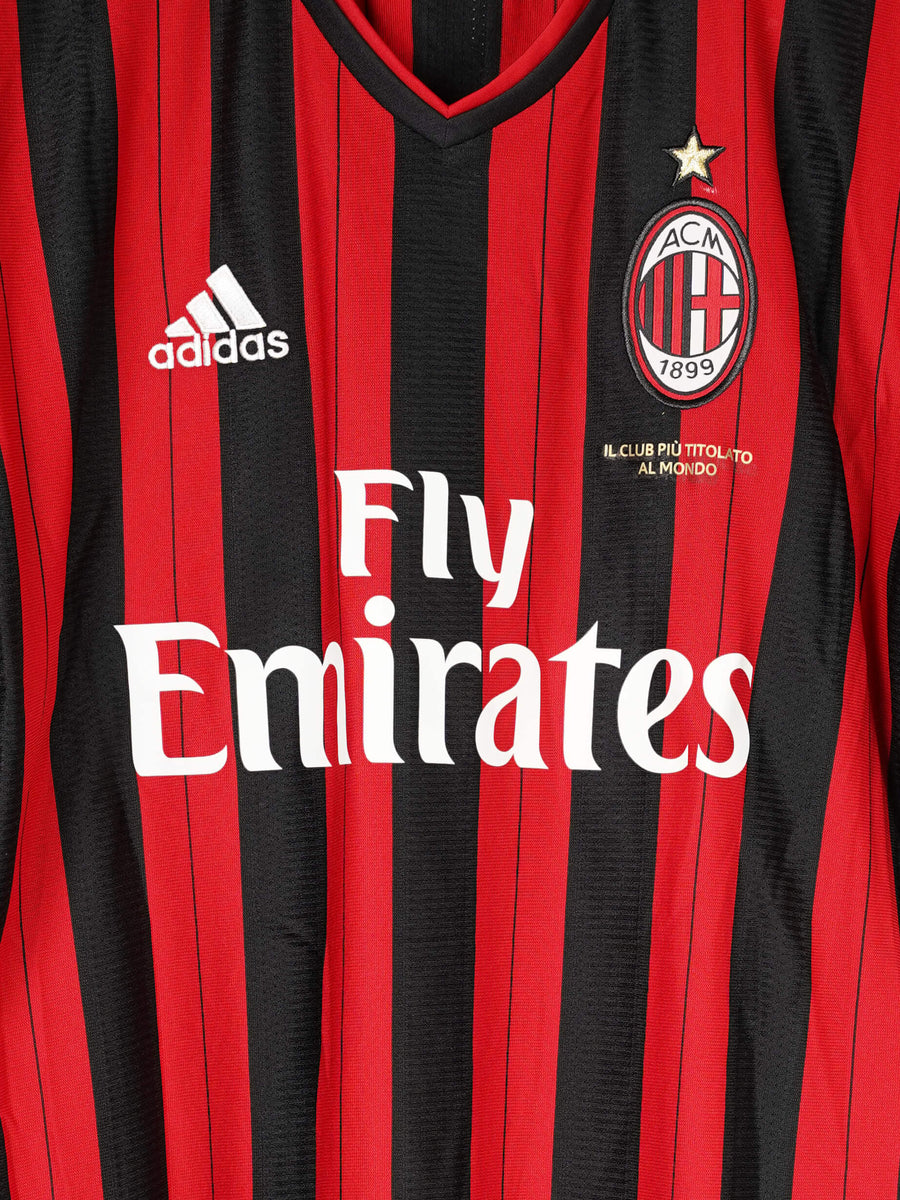 AC Milan Signed Home Shirt 2013/14 Matri 9 (L)