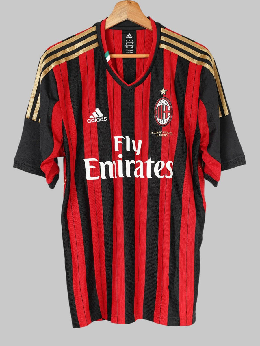 AC Milan Signed Home Shirt 2013/14 Matri 9 (L)