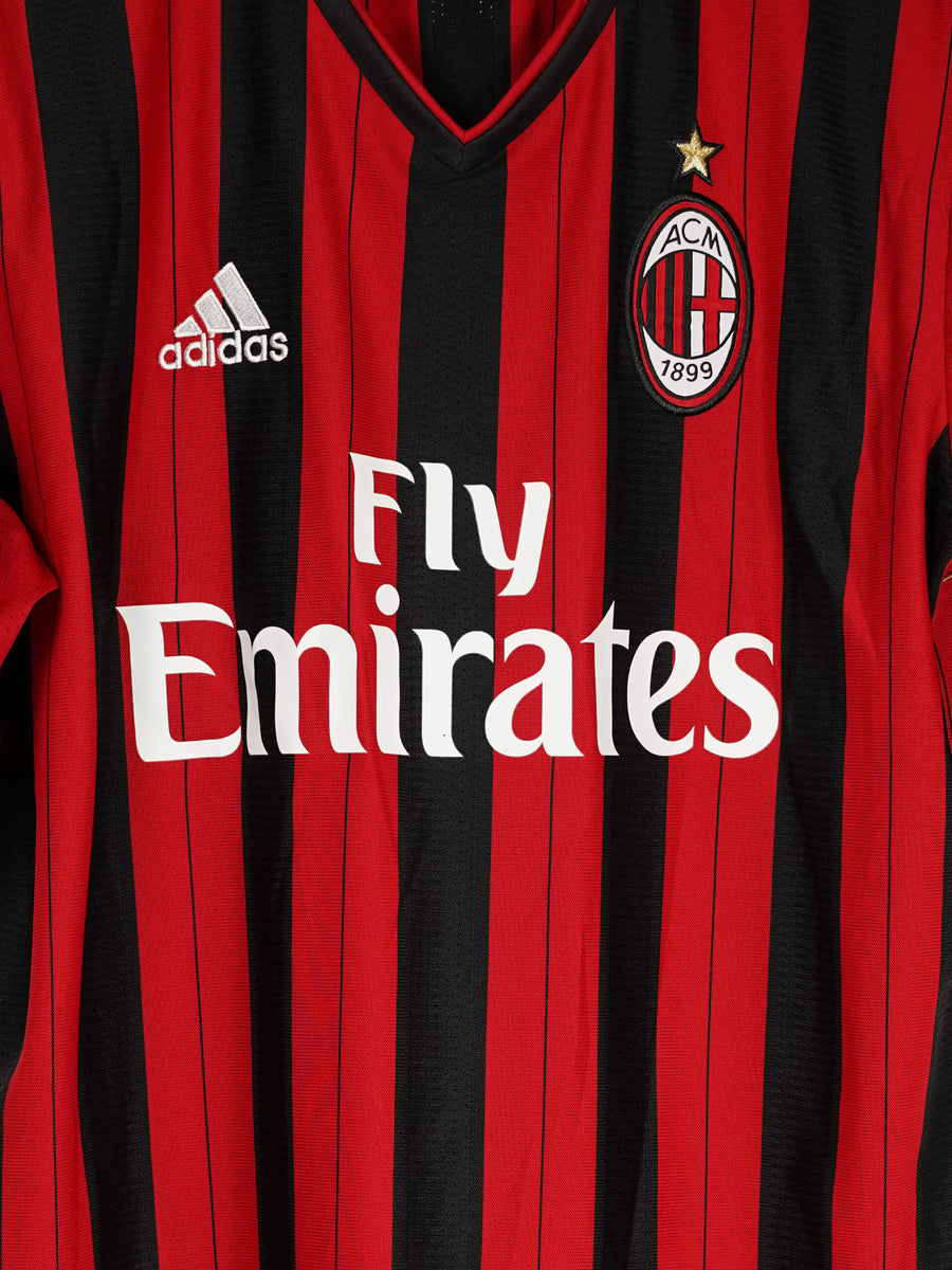 AC Milan Signed Home Shirt 2013/14 Silvestre 26 (L)