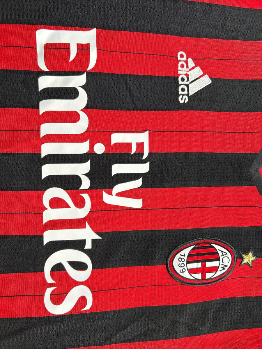 AC Milan Signed Home Shirt 2013/14 Silvestre 26 (L)