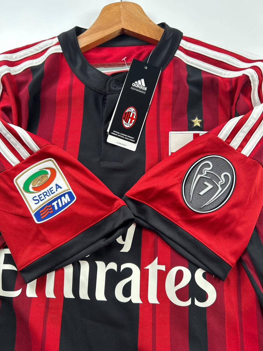 AC Milan Signed Home Shirt 2014/15 El Shaarawy 92 BNWT (S)