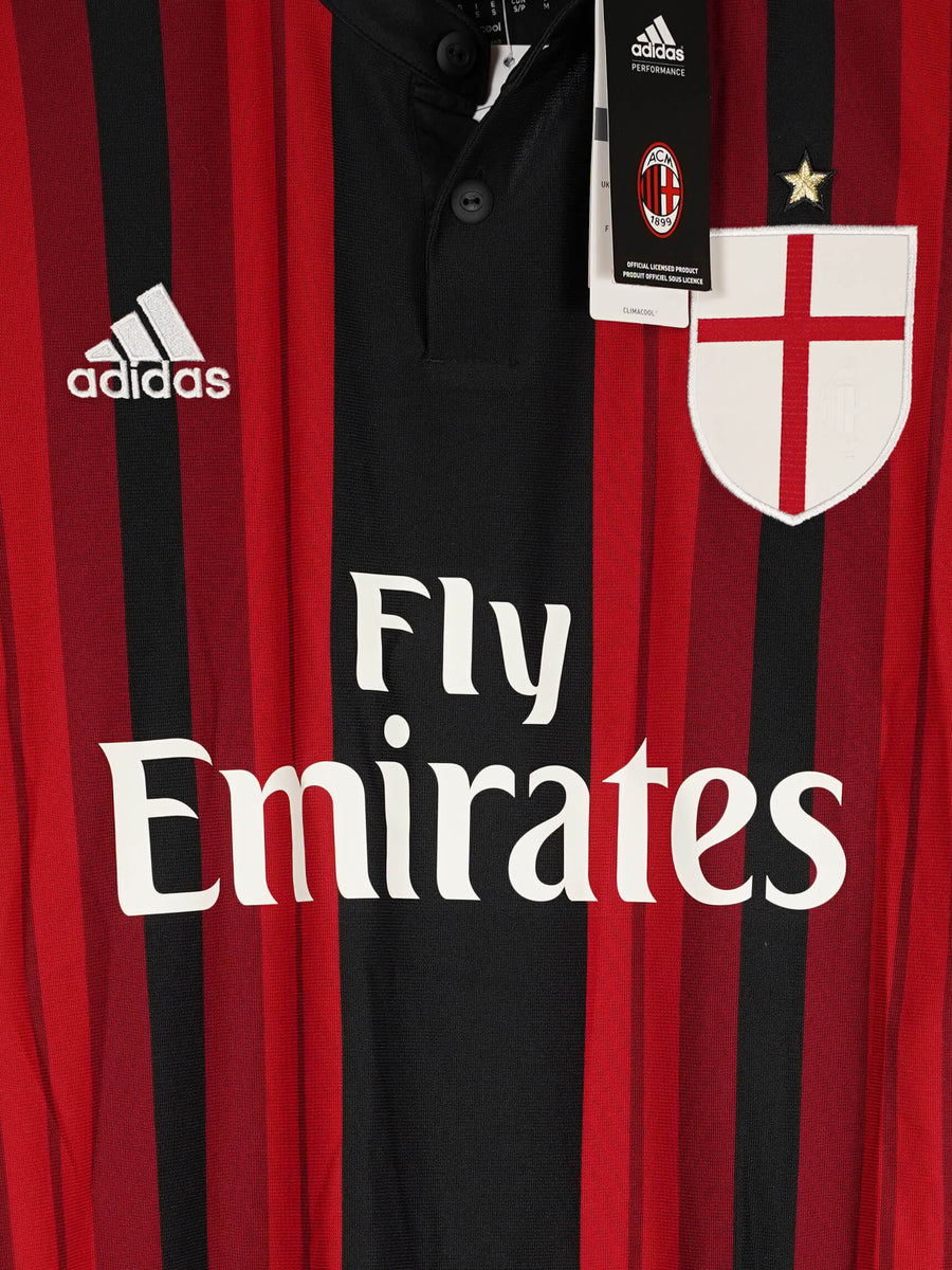 AC Milan Signed Home Shirt 2014/15 El Shaarawy 92 BNWT (S)