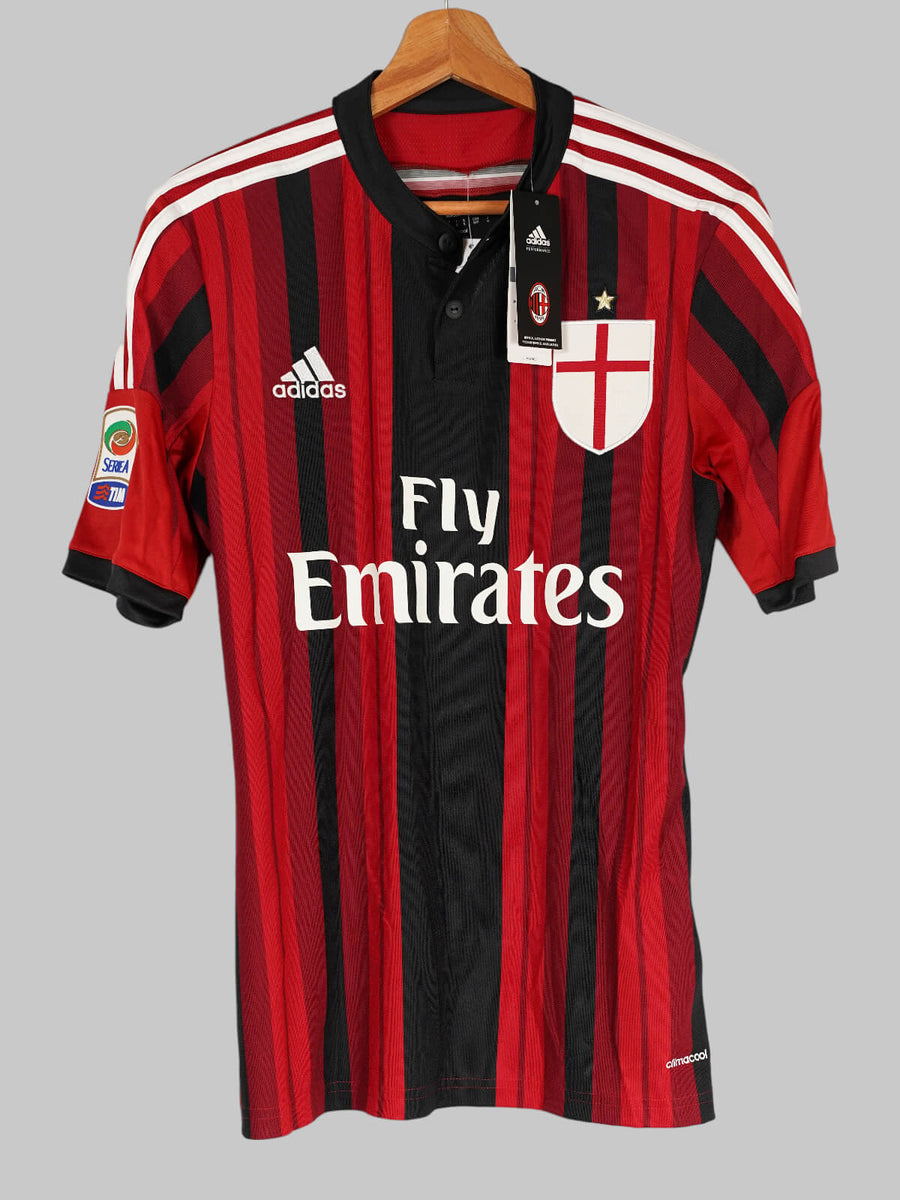 AC Milan Signed Home Shirt 2014/15 El Shaarawy 92 BNWT (S)