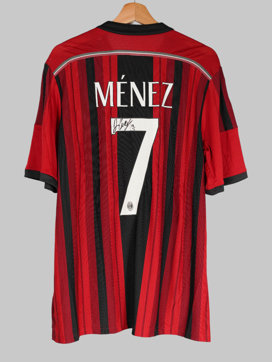 AC Milan Signed Home Shirt 2014/15 Menez 7 BNWT (XL)