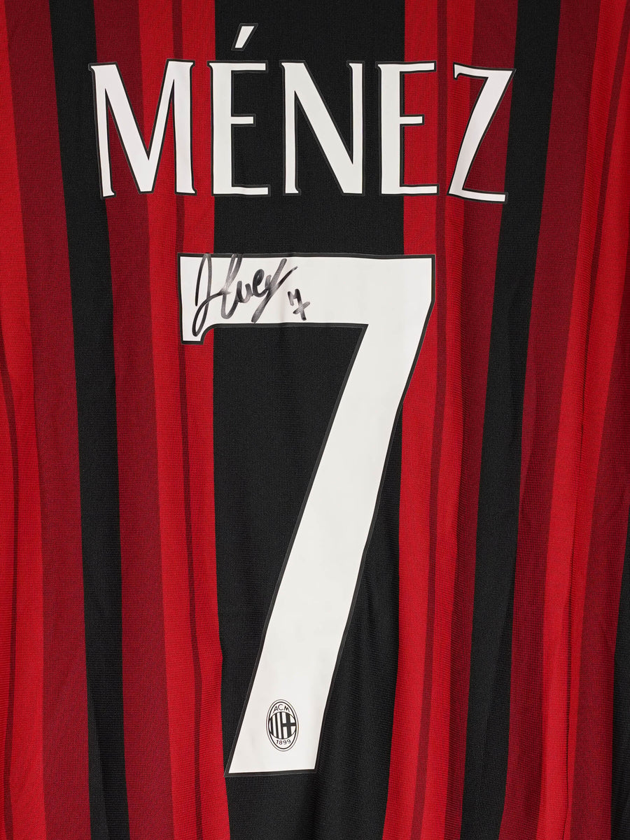 AC Milan Signed Home Shirt 2014/15 Menez 7 BNWT (XL)