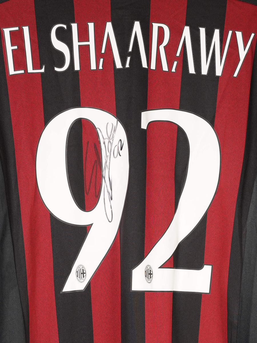 AC Milan Signed Home Shirt 2015/16 El Shaarawy 92 BNWT (XL)