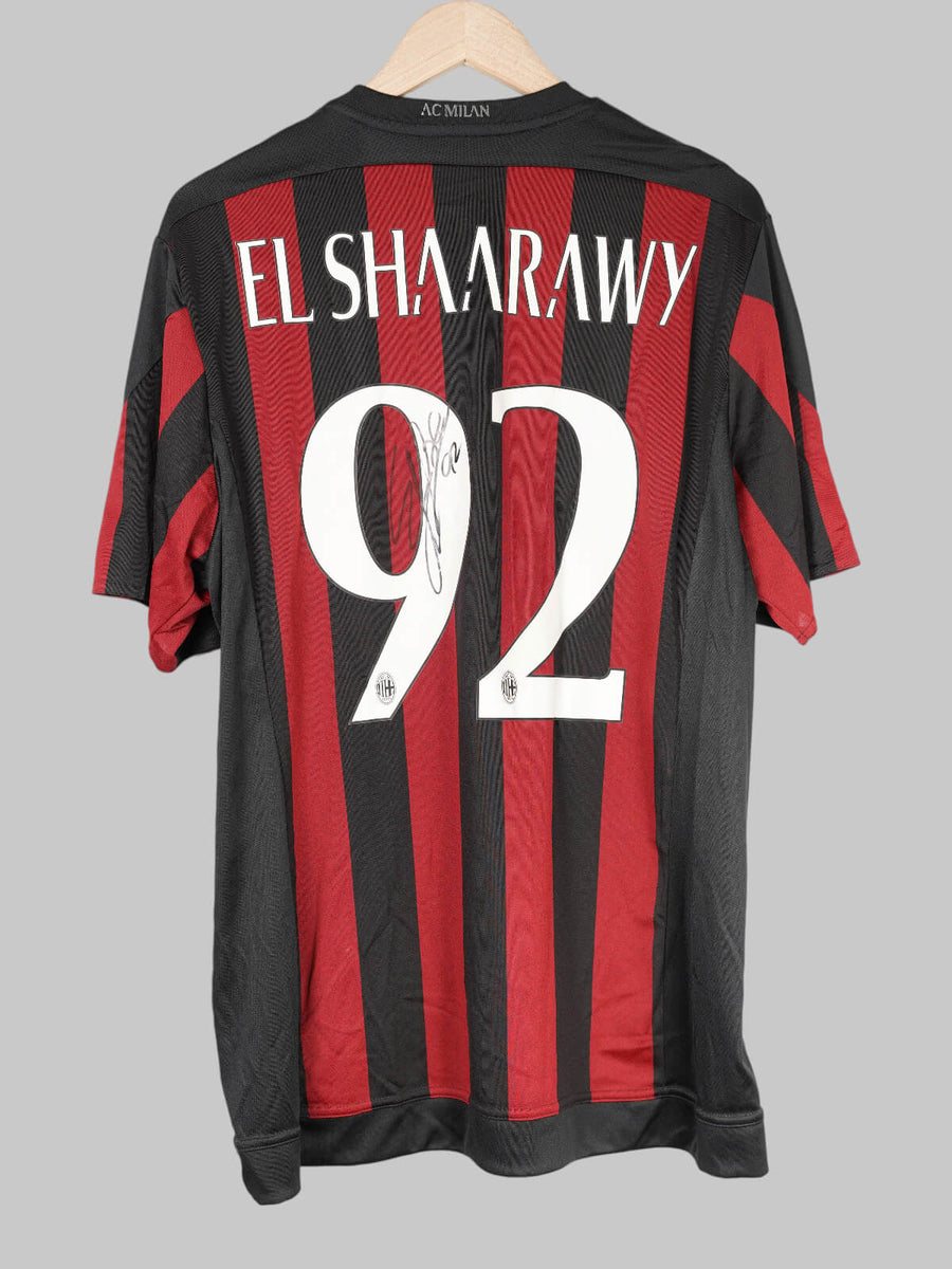 AC Milan Signed Home Shirt 2015/16 El Shaarawy 92 BNWT (XL)