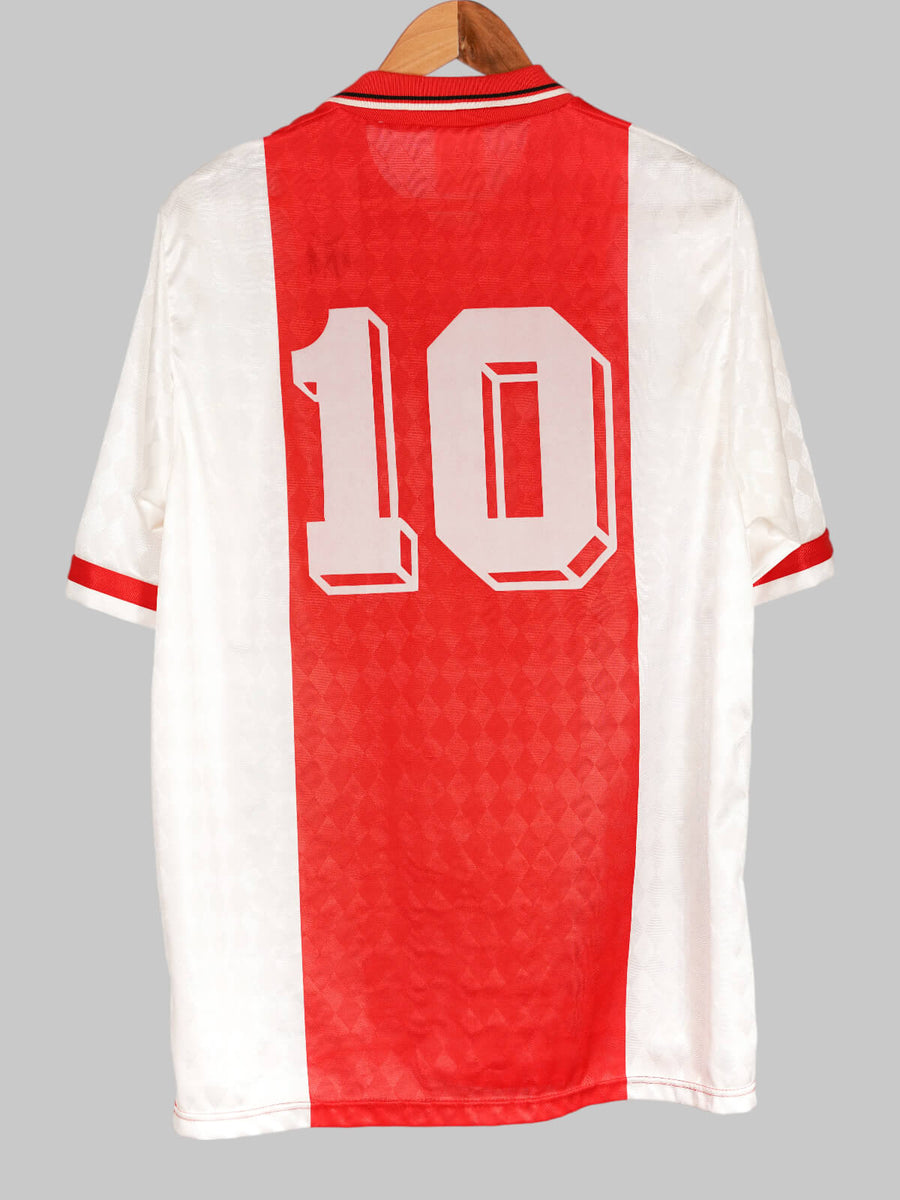 Ajax Home Shirt 1989 - 91 Bergkamp 10 (L)