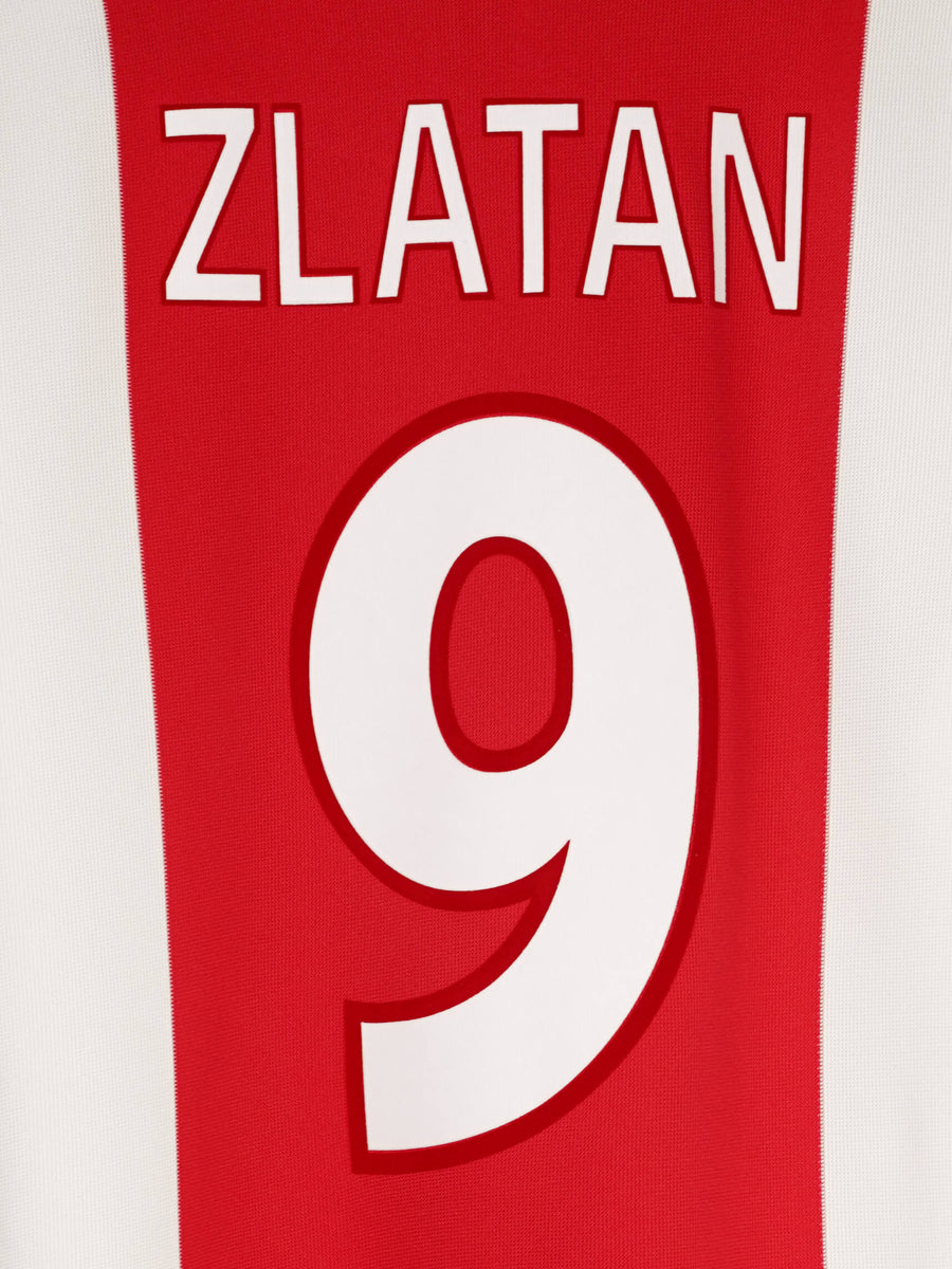 Ajax Home Shirt 2001/2 Zlatan 9 (L)
