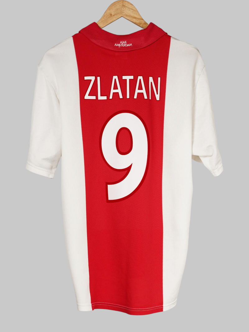 Ajax Home Shirt 2001/2 Zlatan 9 (L)