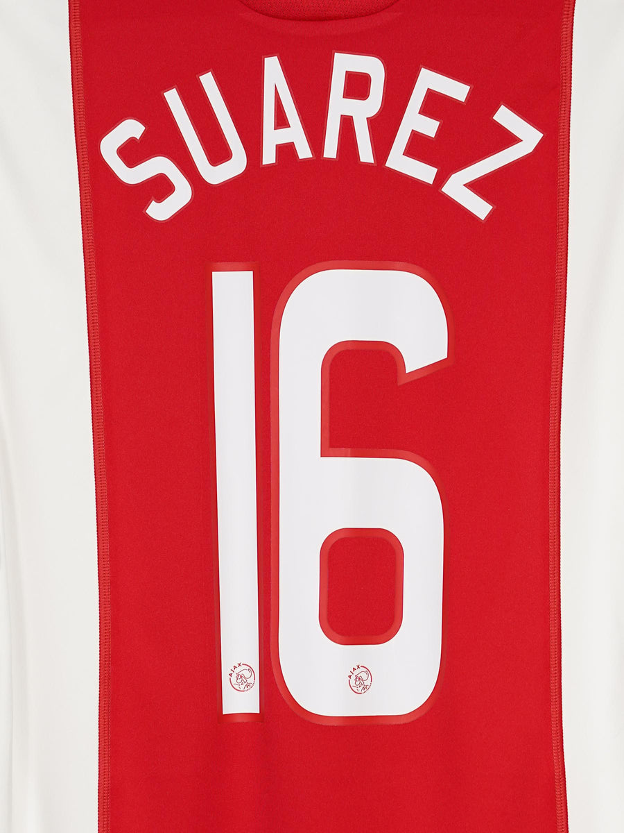 Ajax Home Shirt 2008/9 Suarez 16 (L)