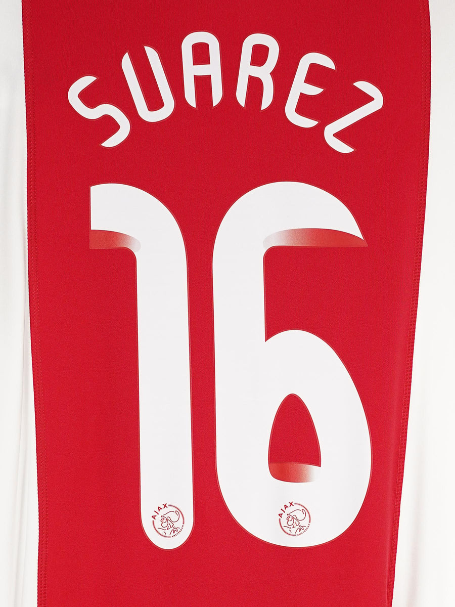 Ajax Home Shirt 2009/10 BNWT Suarez 16 (L)