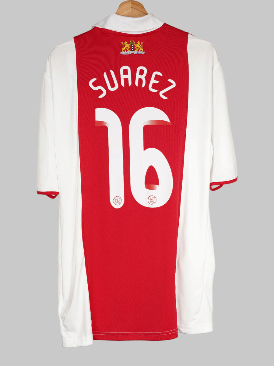 Ajax Home Shirt 2009/10 BNWT Suarez 16 (L)