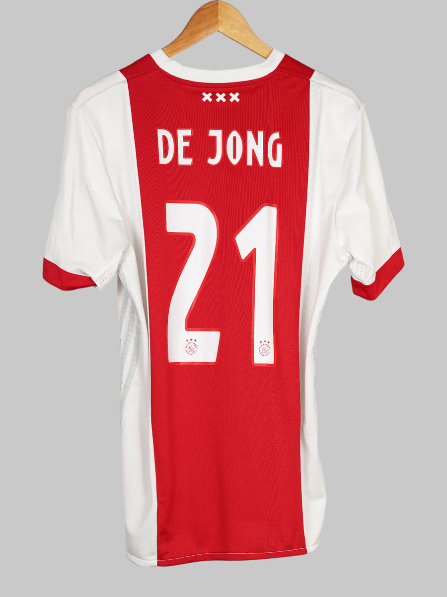 Ajax Home Shirt 2017/18 De Jong 21 (L)
