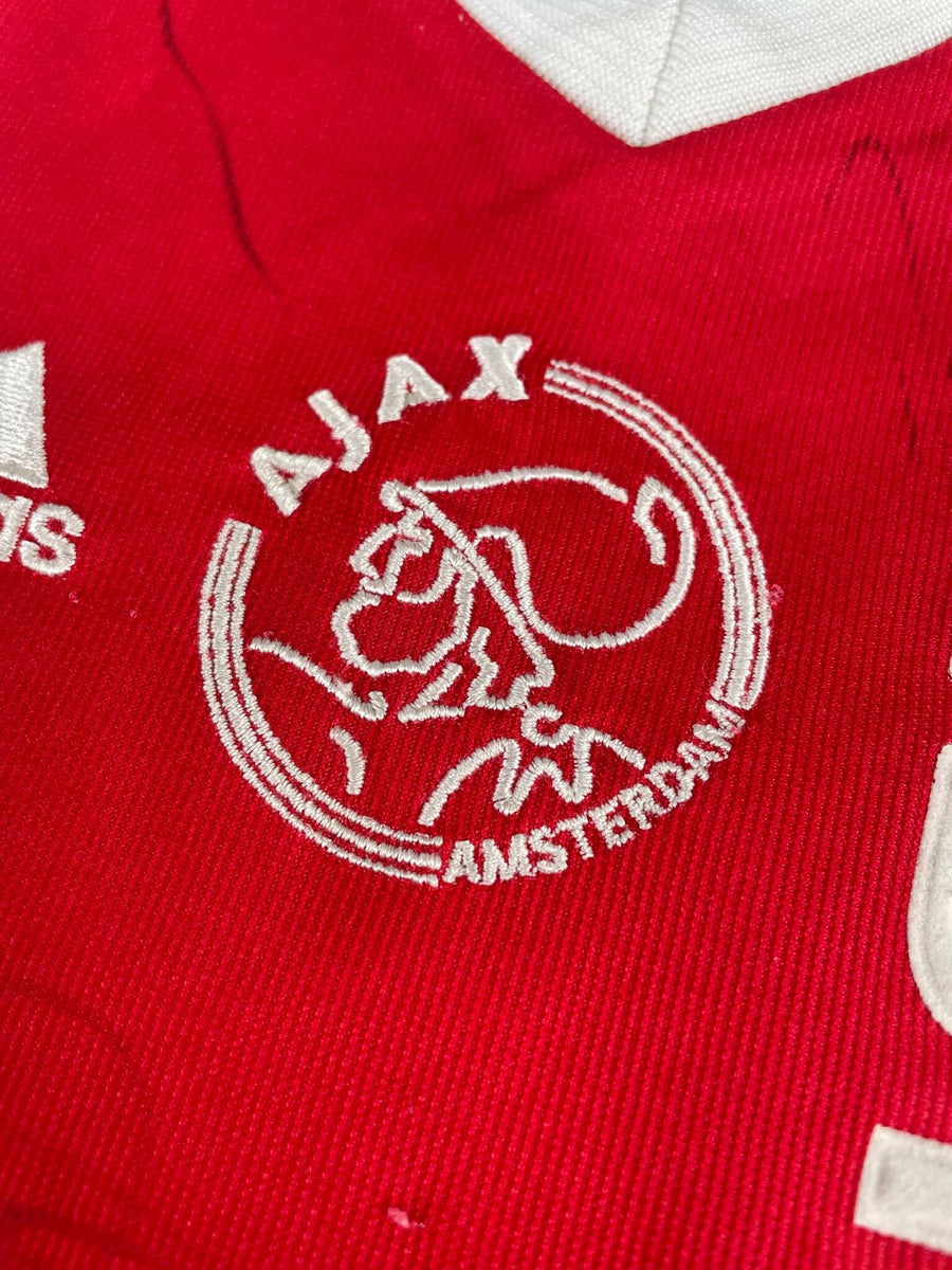 Ajax Home Shirt Signed 2003/4 (L Kids)