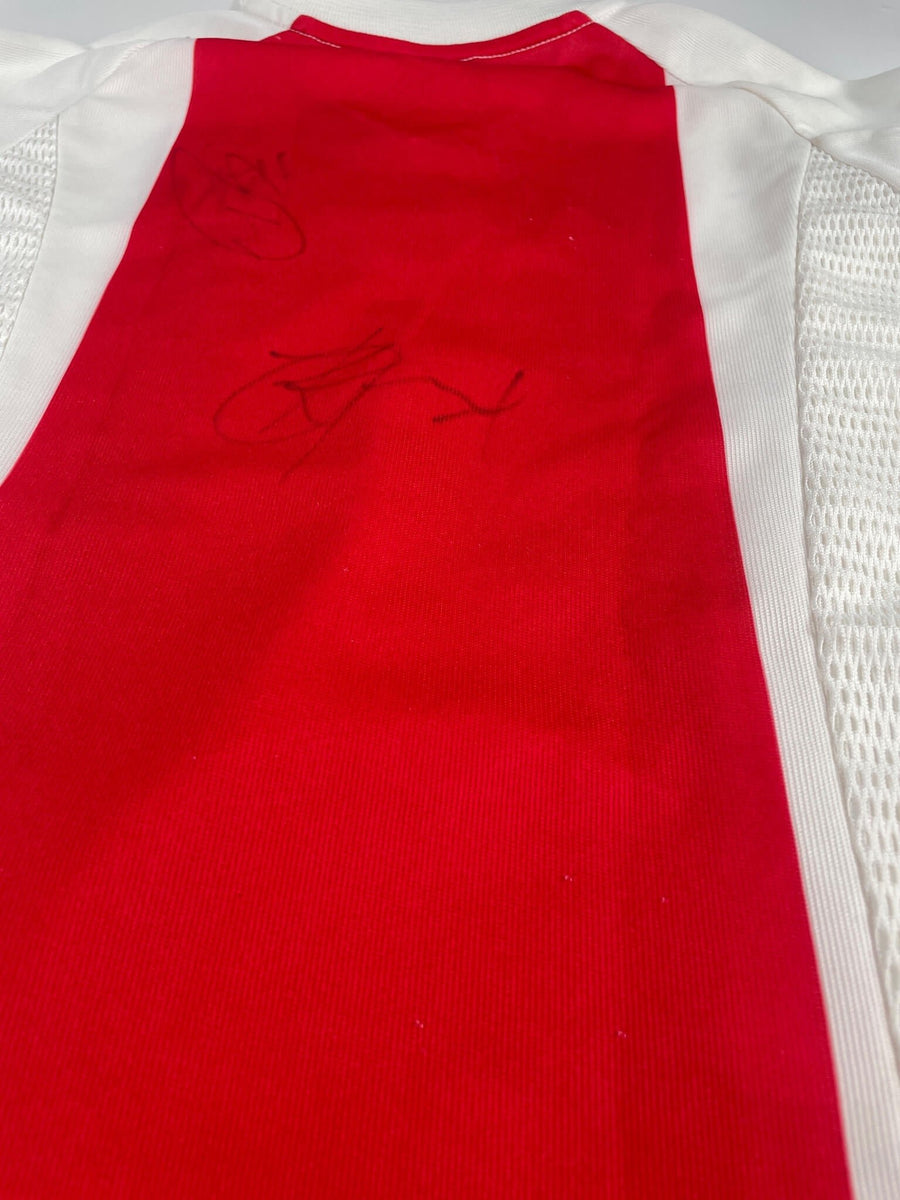 Ajax Home Shirt Signed 2003/4 (L Kids)