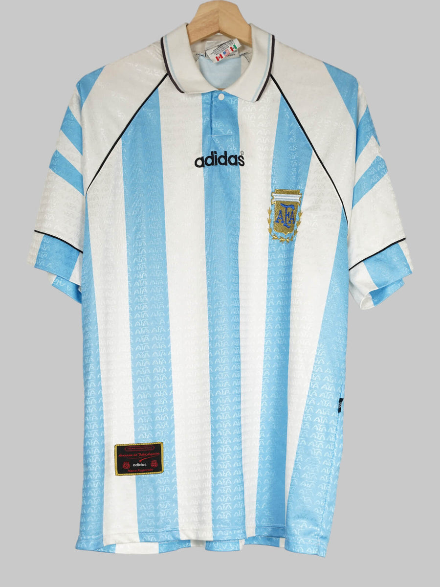 Argentina Home Shirt 1996 - 98 (L)