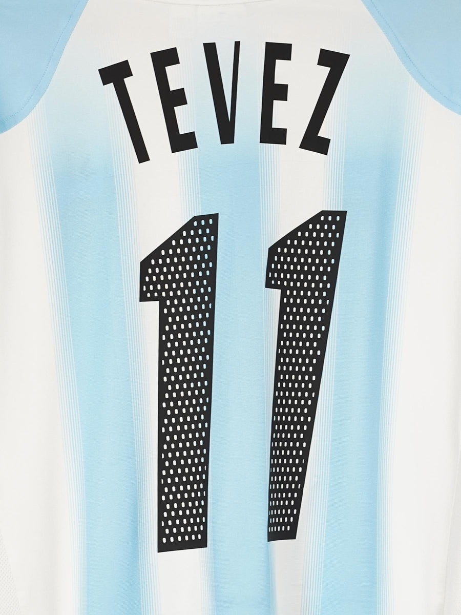 Argentina Home Shirt 2004/5 Tevez 11 (L)