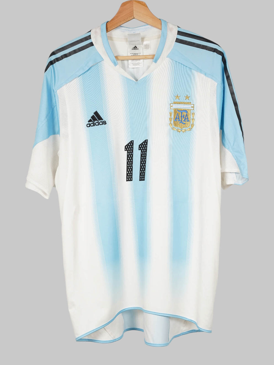 Argentina Home Shirt 2004/5 Tevez 11 (L)