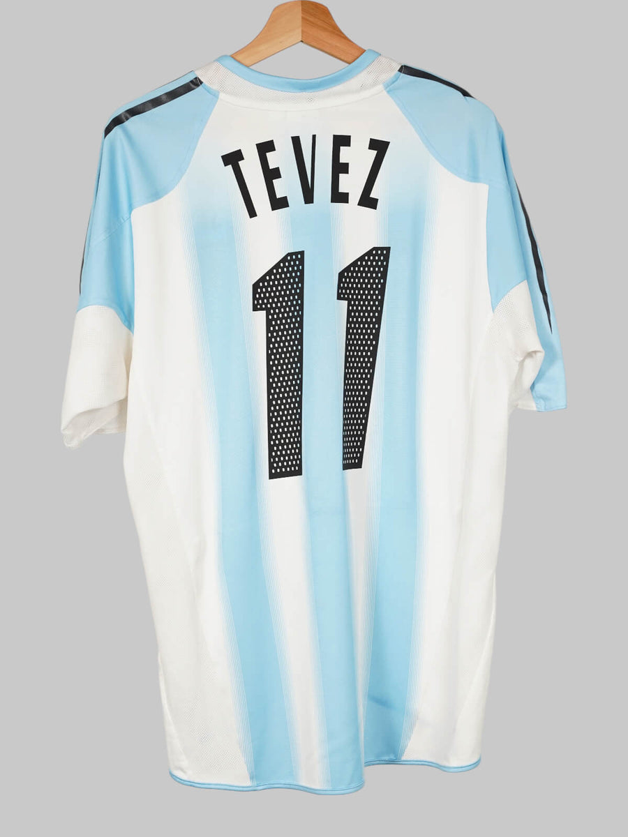 Argentina Home Shirt 2004/5 Tevez 11 (L)