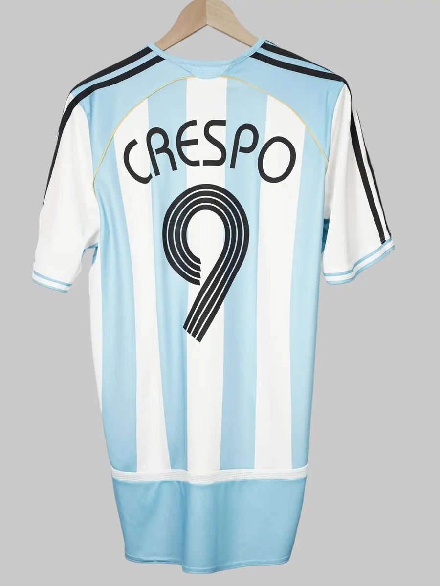 Argentina Home Shirt 2006/7 Crespo 9 (M)