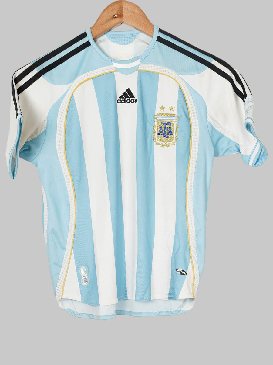 Argentina Home Shirt 2006/7 (S Kids)