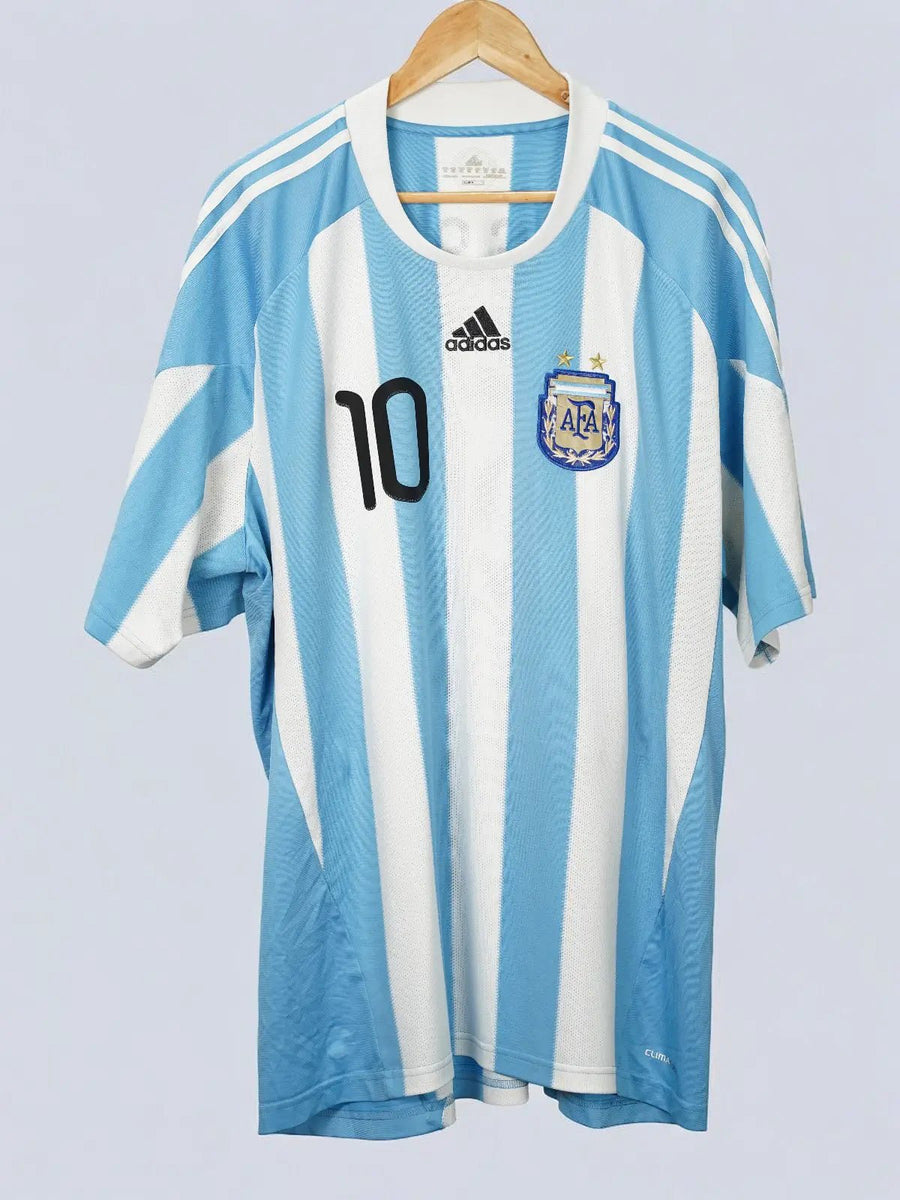 Argentina Home Shirt 2010/11 Messi 10 (XXL)