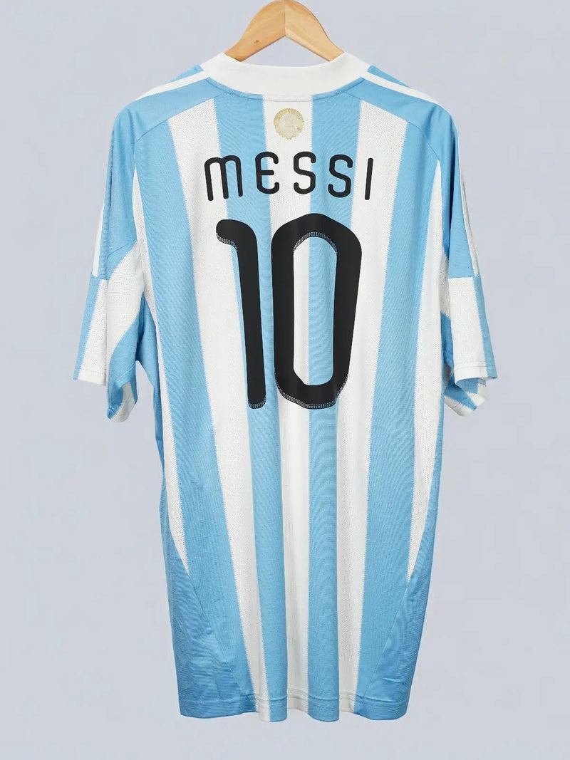Argentina Home Shirt 2010/11 Messi 10 (XXL)