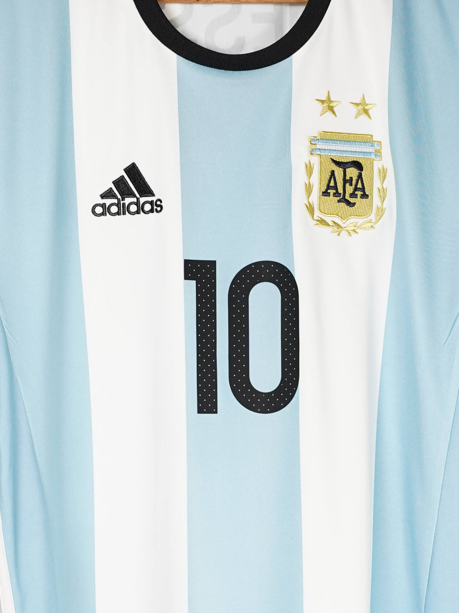 Argentina Home Shirt 2016/17 Messi 10 (M)