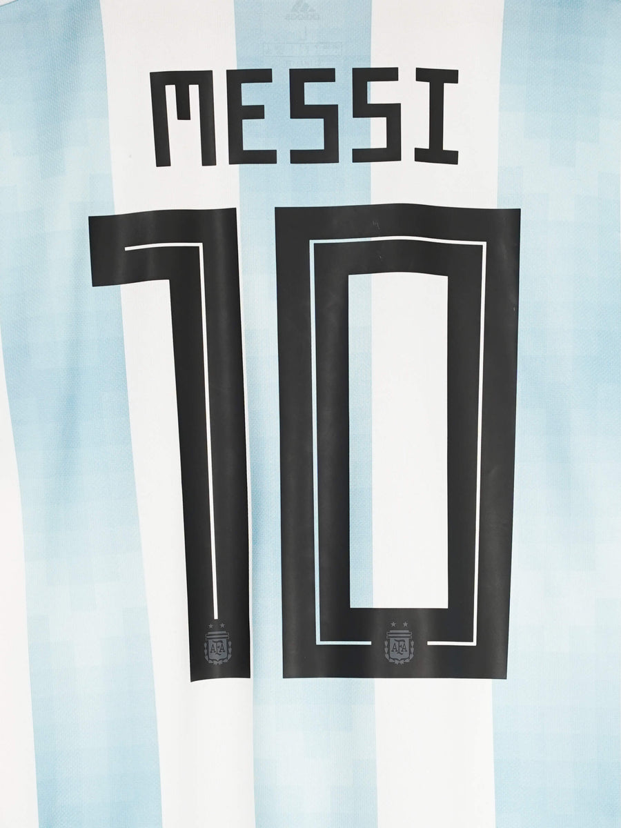 Argentina Home Shirt 2018/19 Messi 10 (L)
