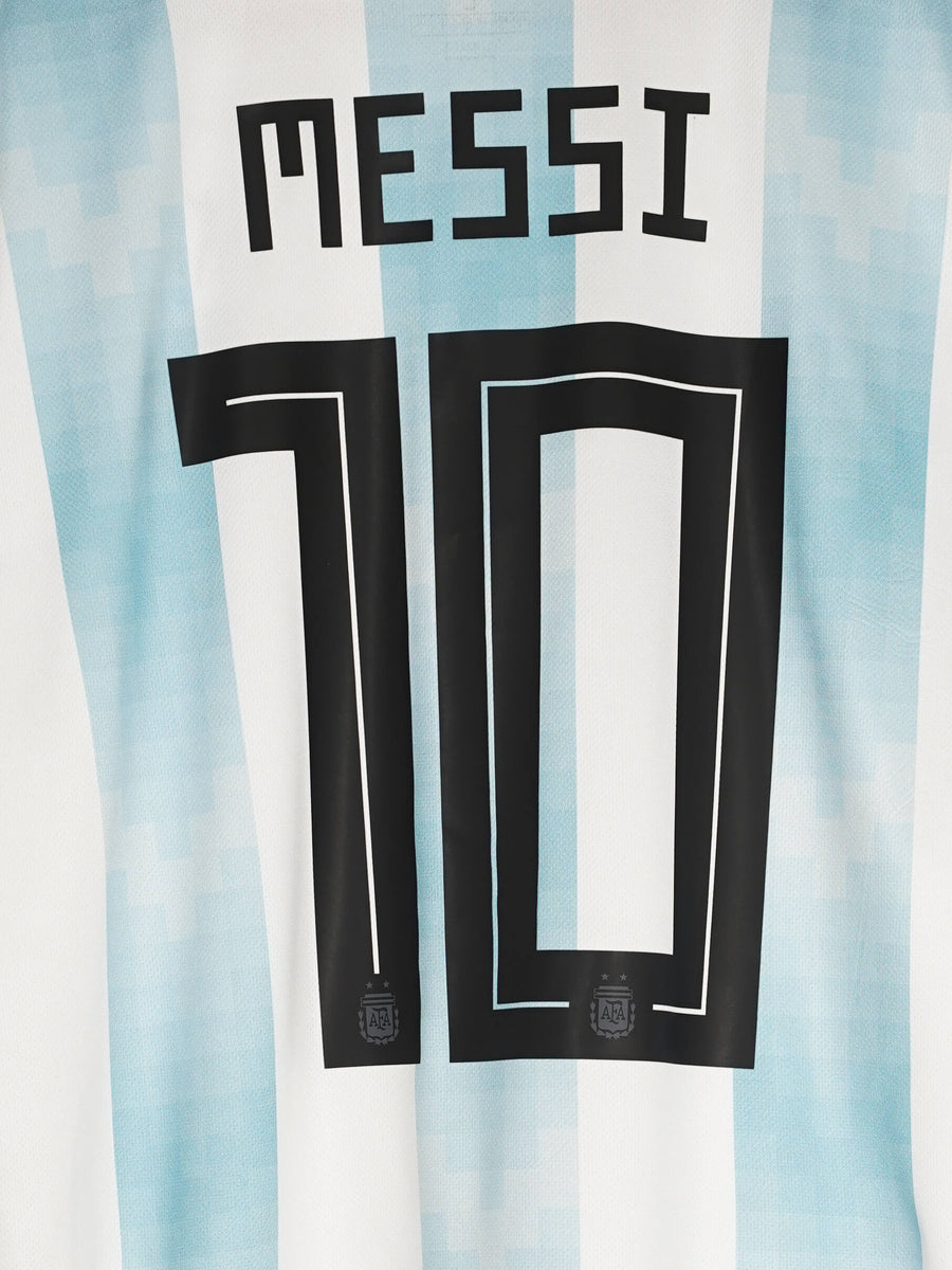 Argentina Home Shirt 2018/19 Messi 10 (L)