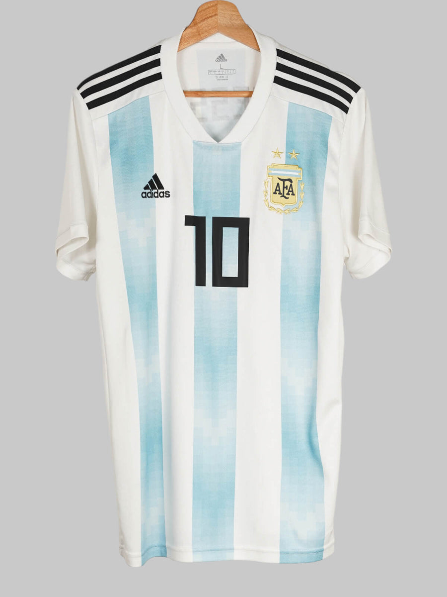Argentina Home Shirt 2018/19 Messi 10 (L)