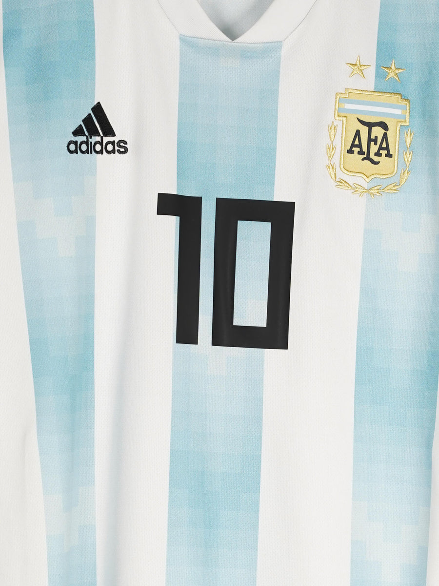 Argentina Home Shirt 2018/19 Messi 10 (L)
